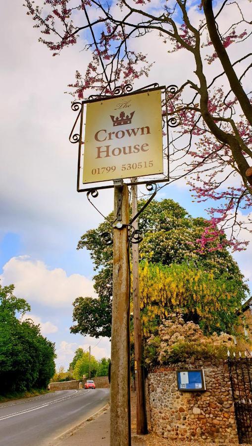 The Crown House Inn Great Chesterford Bagian luar foto